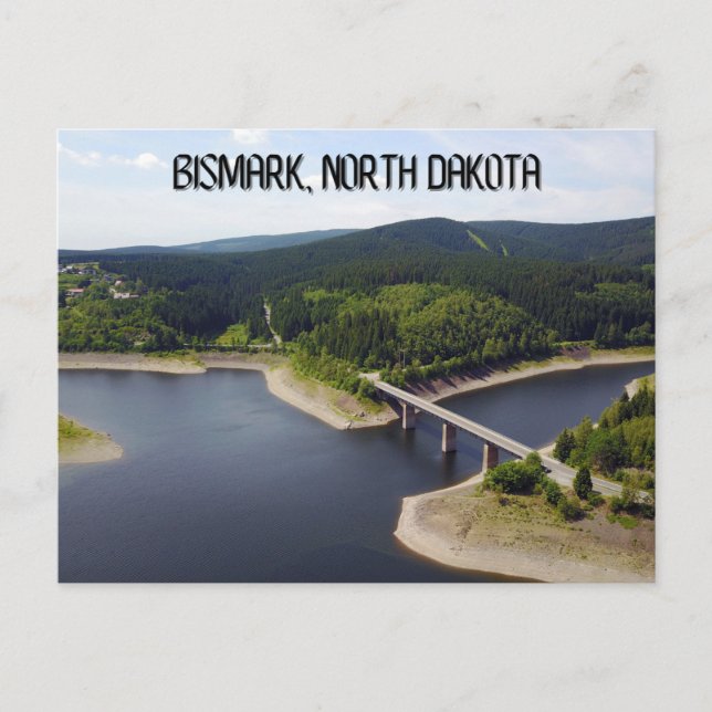 Bismark North Dakota Postcard (Front)