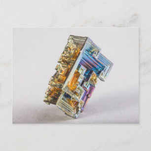 Bismuth Crystal Postcard