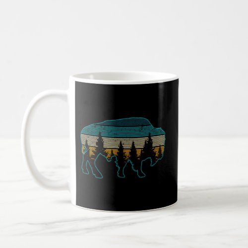 Bison American Buffalo National Park Coffee Mug