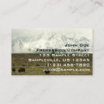 Bison at Grand Teton National Park Photography Business Card