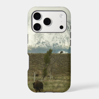 Bison at Grand Teton National Park Photography iPhone 17 Pro Case