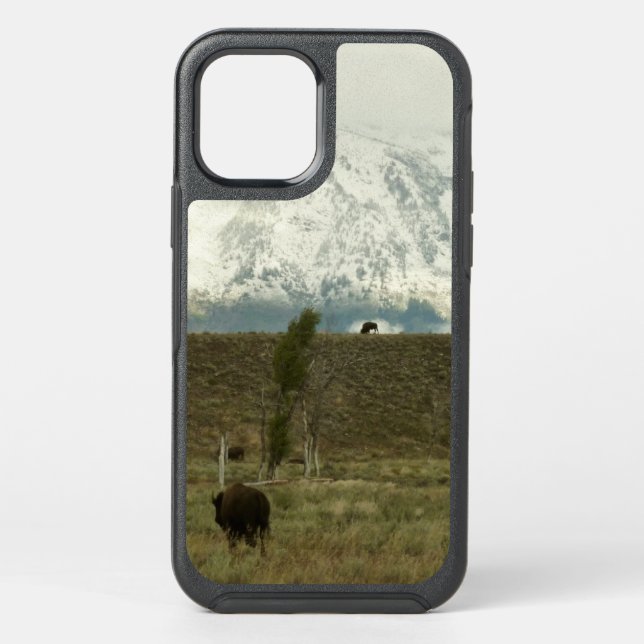 Bison at Grand Teton National Park Photography Otterbox iPhone Case (Back)