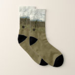 Bison at Grand Teton National Park Photography Socks