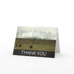 Bison at Grand Teton National Park Photography Thank You Card