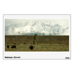 Bison at Grand Teton National Park Photography Wall Decal