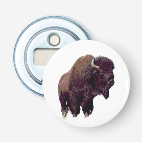 Bison Buffalo  Bottle Opener