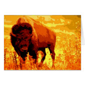 Bison / Buffalo Cards (Front Horizontal)