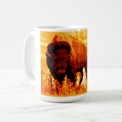 Bison  Buffalo Coffee Mug