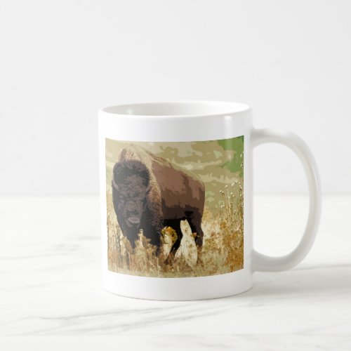 Bison  Buffalo Coffee Mug