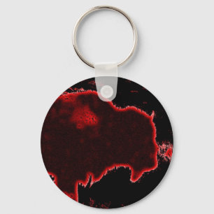 Bison / Buffalo Keychain