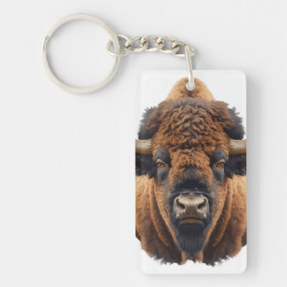 Bison / Buffalo Keychain