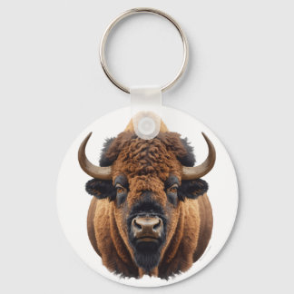 Bison / Buffalo Keychain