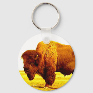 Bison / Buffalo Keychain