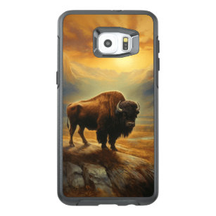 Bison Buffalo Sunset View OtterBox Samsung Galaxy S6 Edge Plus Case