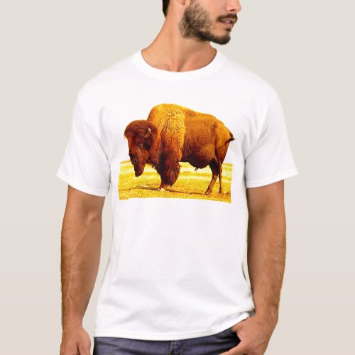 Bison  Buffalo T_Shirt