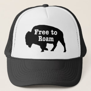 Bison Free To Roam Trucker Hat