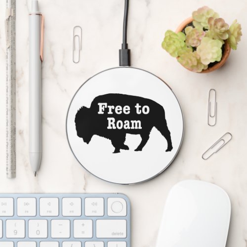 Bison Free To Roam Wireless Charger