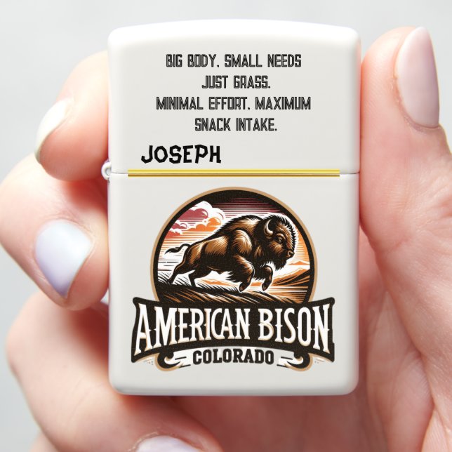 Bison Glory Colorado Lighter (In Hand)