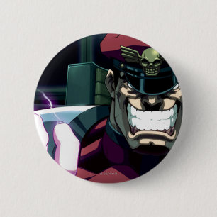 Bison Glowing Hand Button