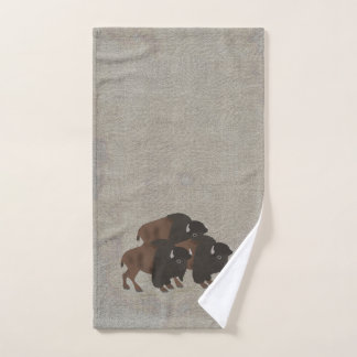 Bison Hand Towel