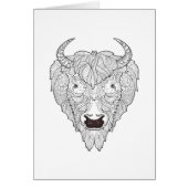Bison Head Doodle (Front)