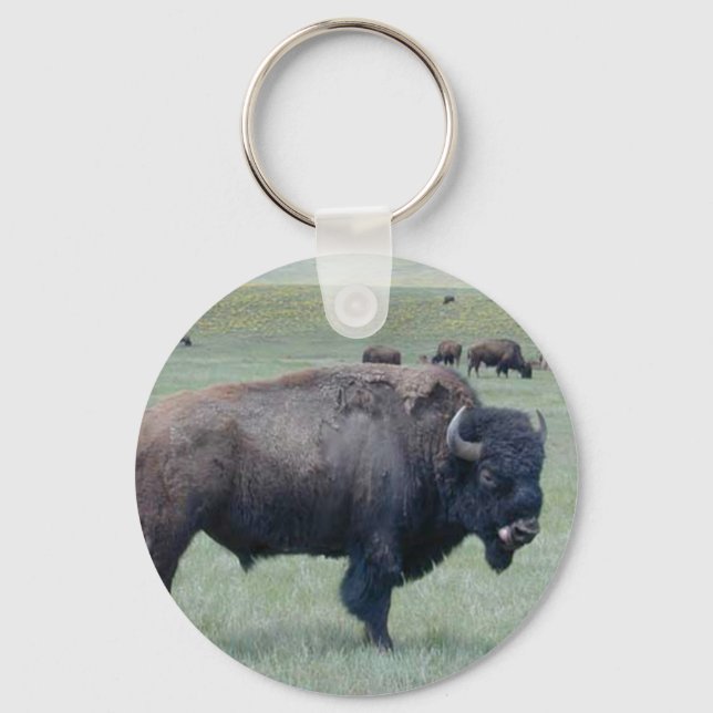 Bison Keychain (Front)