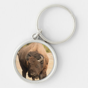 Bison Keychain