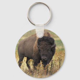 Bison Keychain