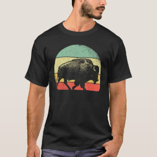 Bison Lover Gifts Wildlife I Bison Natural Reserve T-Shirt