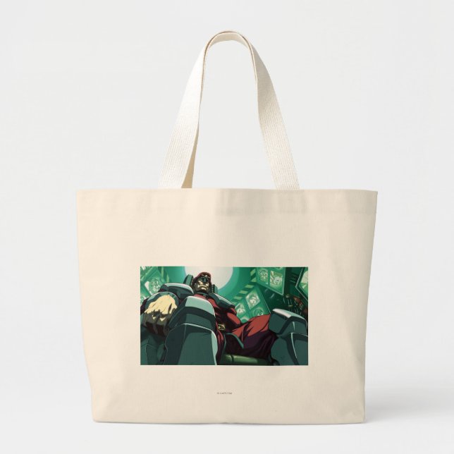Bison Low-Angle Large Tote Bag (Front)