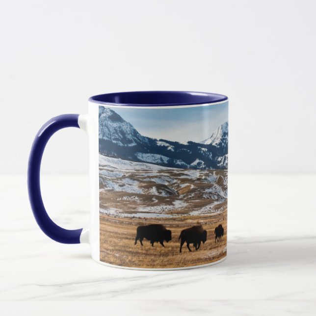 Bison Migration Mug (Left)
