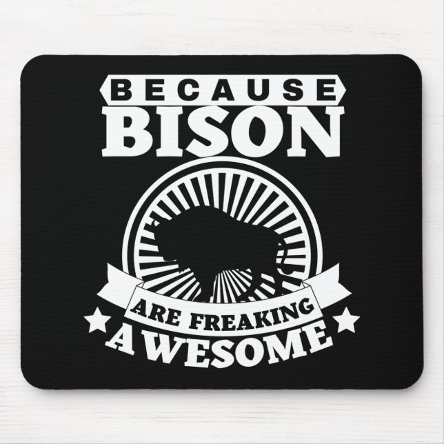 BISON MOUSE PAD (Front)