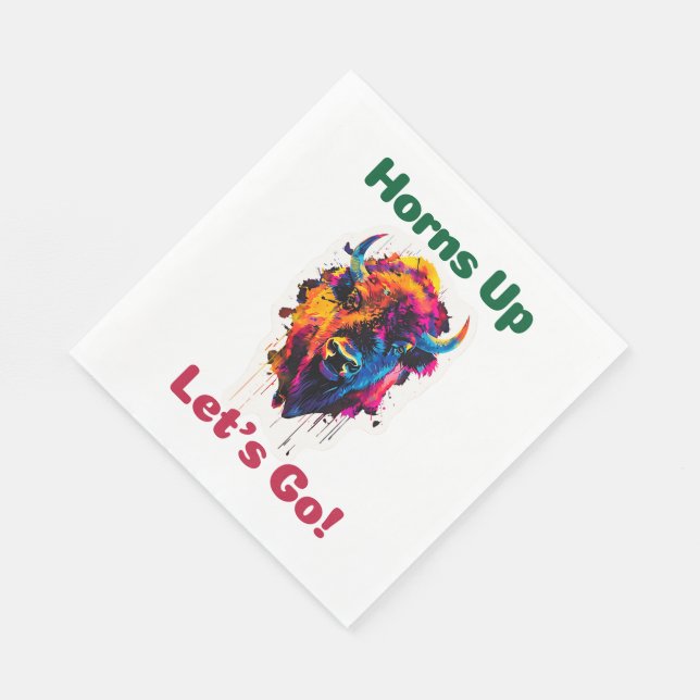 Bison Napkins (Corner)