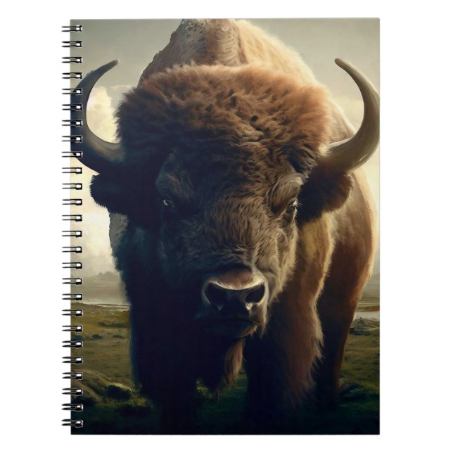 Bison Painting Notebook (Front)