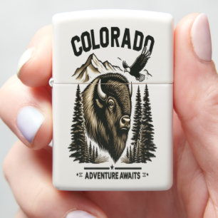 Bison Path Colorado Adventure Zippo Lighter