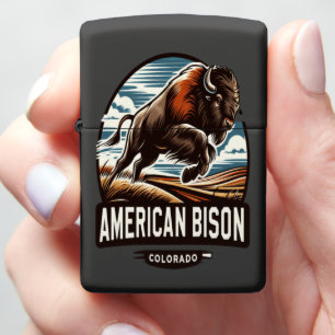 Bison Path Colorado Adventure Zippo Lighter