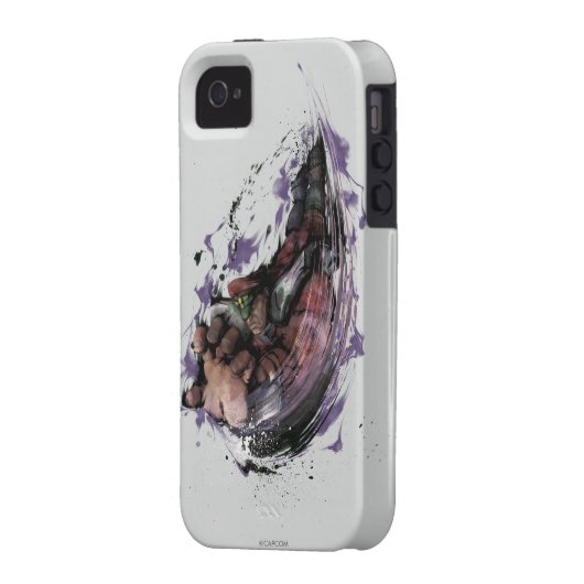 Bison Psycho Crusher Case-Mate iPhone Case (Back Left)