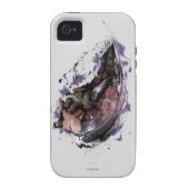 Bison Psycho Crusher Case-Mate iPhone Case (Back)