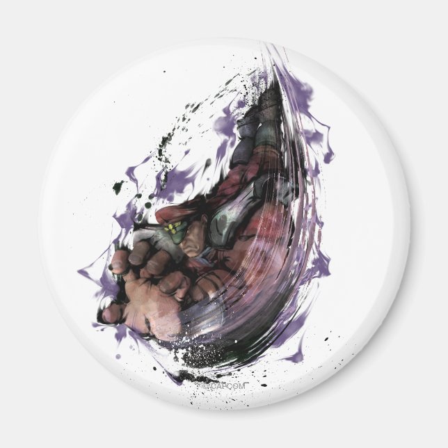 Bison Psycho Crusher Magnet (Front)