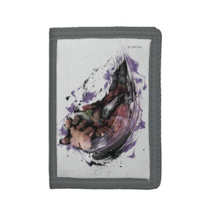 Bison Psycho Crusher Tri-fold Wallet