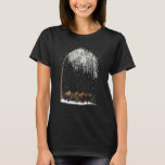 Bison Scarf Winter Christmas Tree Xmas Snowy T-Shirt