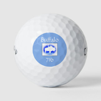 Bison Solar Blue Golf Balls