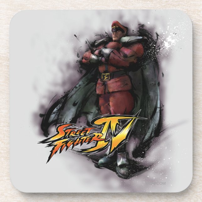 Bison Standing Beverage Coaster (Front)