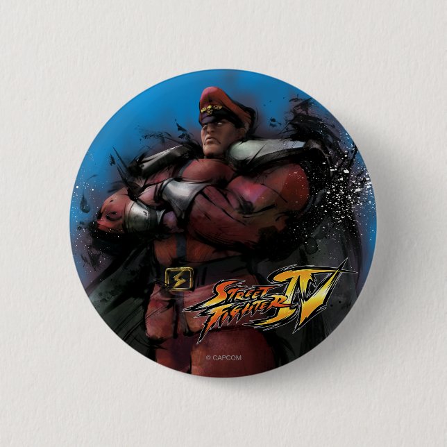 Bison Standing Button (Front)