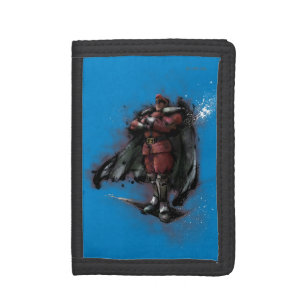 Bison Standing Tri-fold Wallet