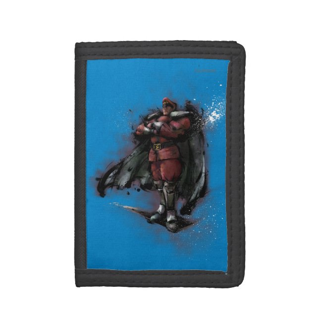 Bison Standing Tri-fold Wallet (Front Vertical)