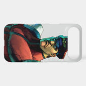 Bison Stare Case-Mate iPhone Case (Back (Horizontal))