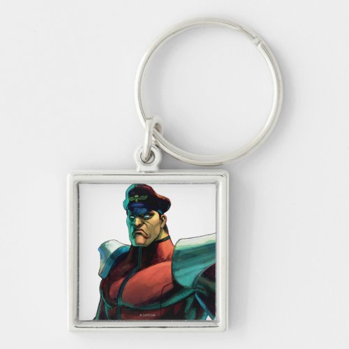 Bison Stare Keychain