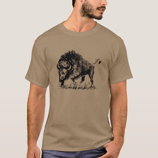 Bison T-Shirt | Zazzle