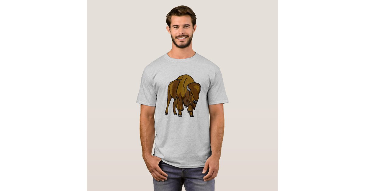 Bison T-Shirt | Zazzle.com